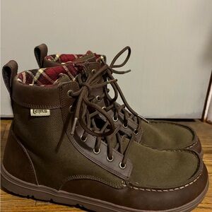 Lems Brown High-Top Men's Boots